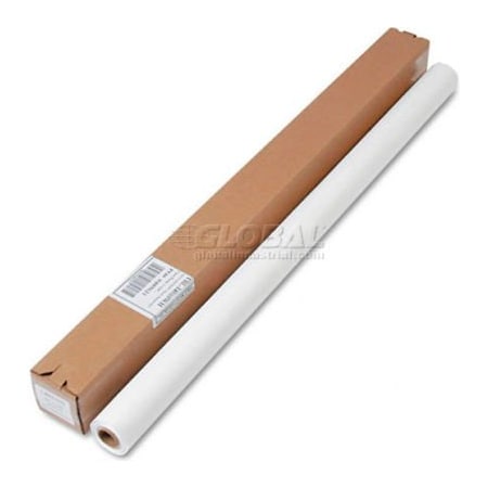 Tablemate Products, Co. Tablemate TBLI4010WH, Banquet Roll Tablecover, 40"W x 100'L, Plastic, White, 1/Roll TBLI4010WH